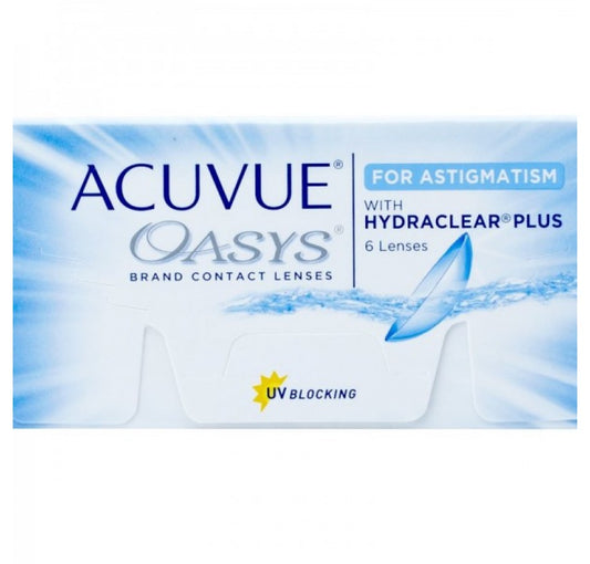 Acuvue oasys pour astigmatisme avec hydraclear