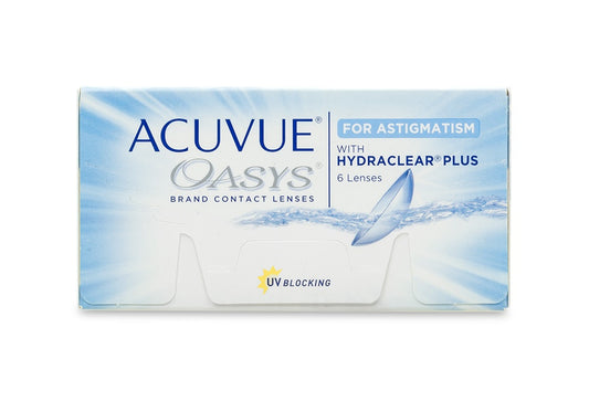 Acuvue Oasys Hydraluxe for Astigmatism